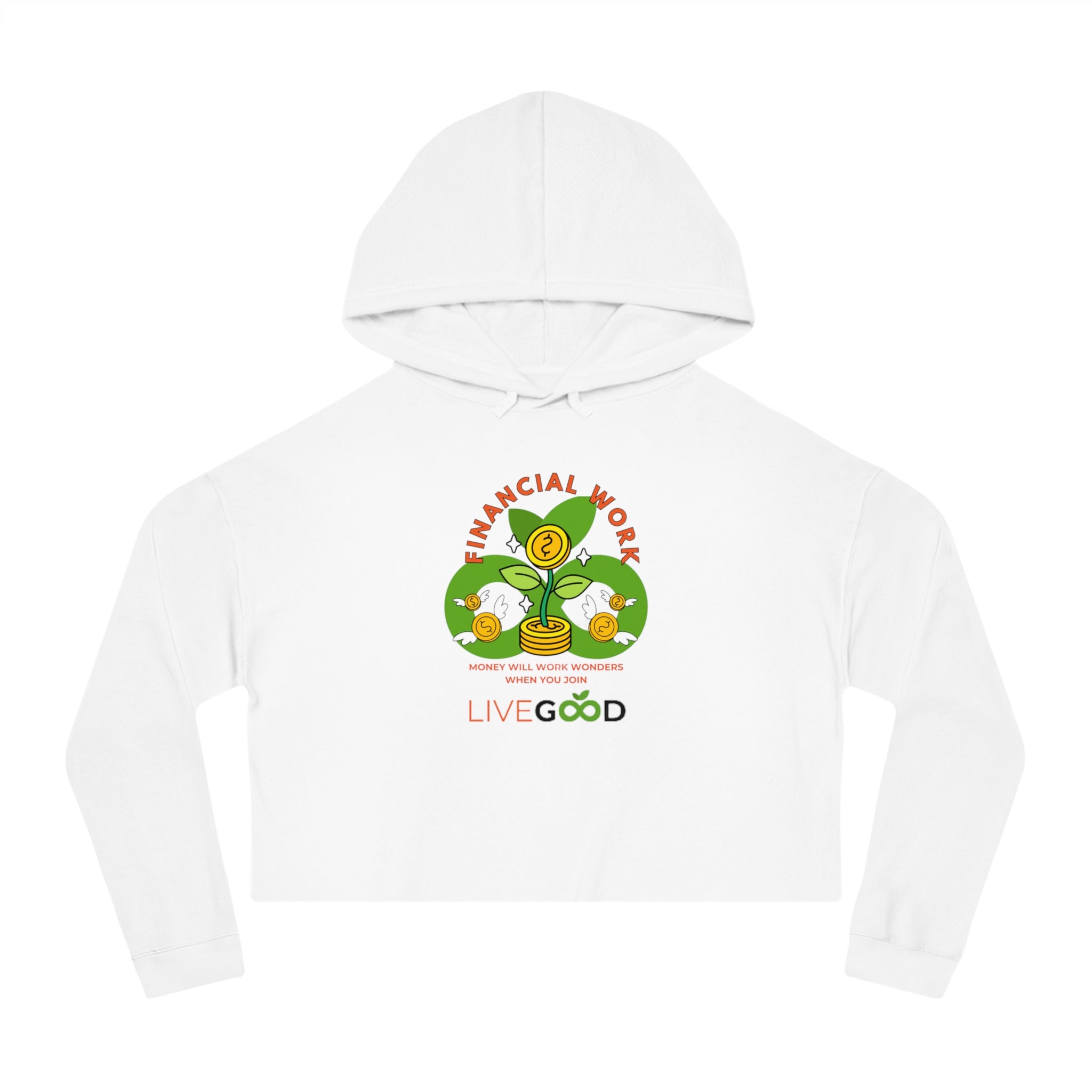 Women’s Cropped Hooded Sweatshirt