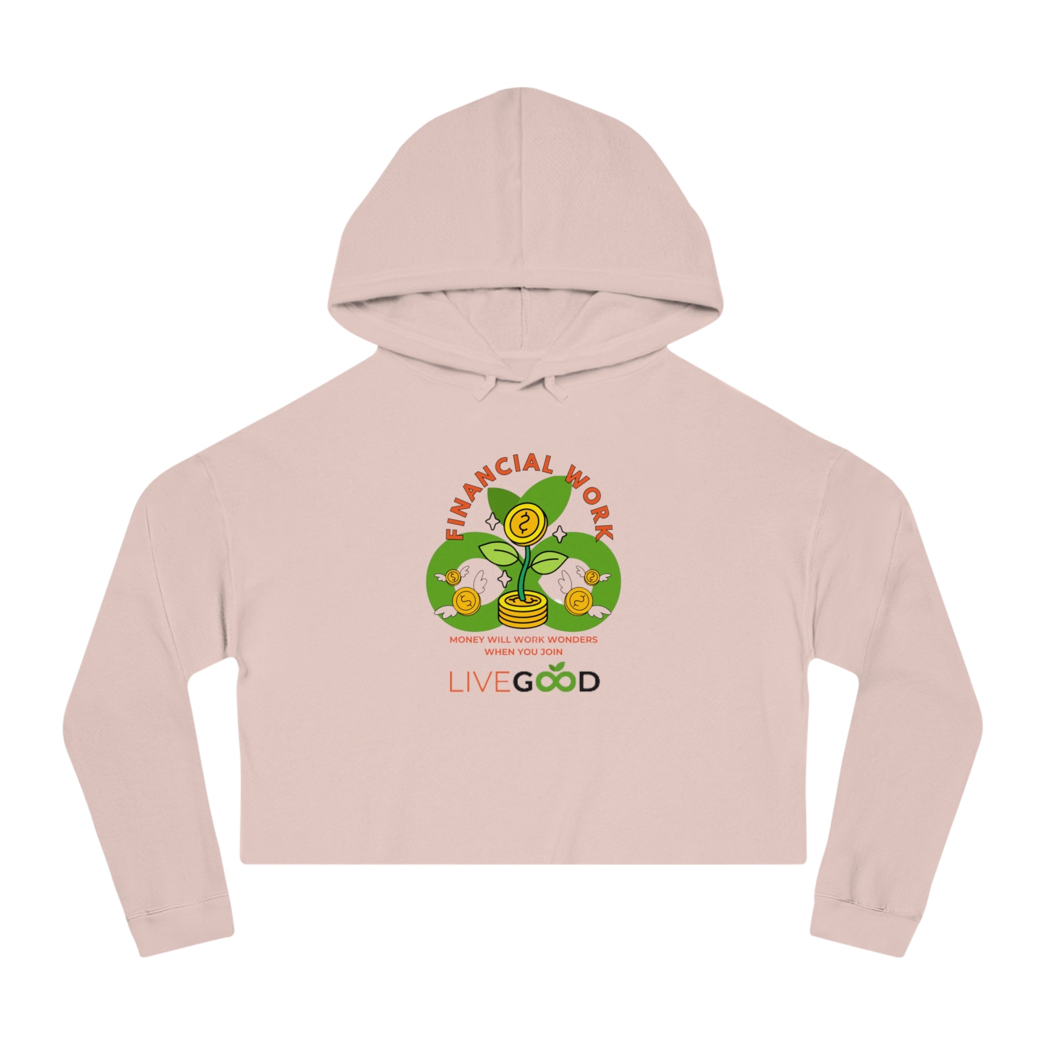 Women’s Cropped Hooded Sweatshirt