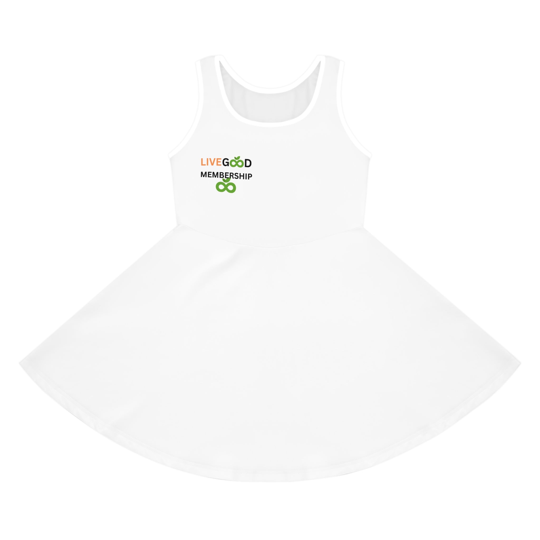 Girls' Sleeveless Sundress (AOP)