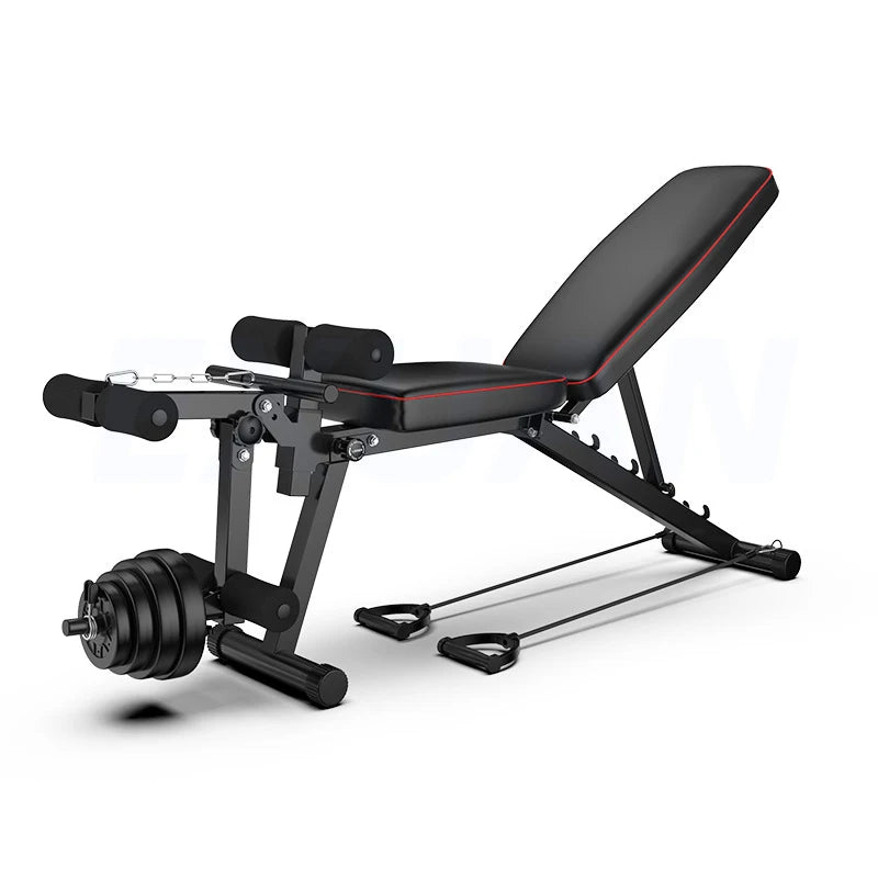 Multifunctional Dumbbell Bench Priest Bench Men's Exercise Sit-ups Home Fitness Equipment Bird Bench Press Roman Chair