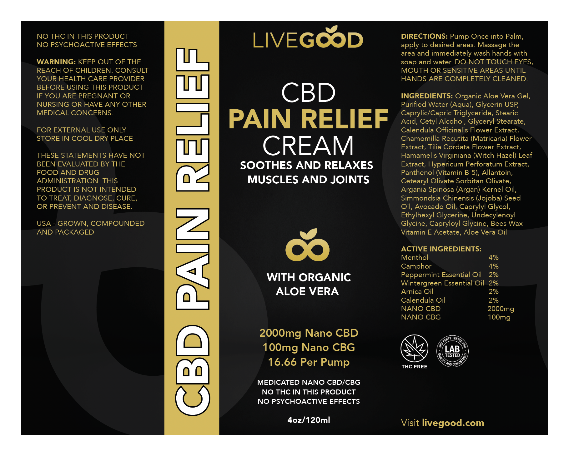 CBD Pain Relief Cream